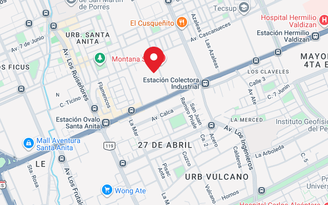 Mapa sede Ate